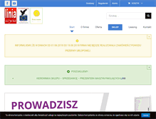 Tablet Screenshot of liniaszycia.pl